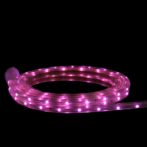 10' Pink LED Outdoor Christmas Linear Tape Lights - IMAGE 1