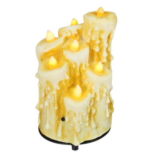 6.25" Haunted Flameless Dripping Halloween Candles - IMAGE 1