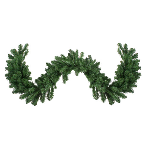 Colorado Spruce Artificial Christmas Garland - 9' x 14" - Unlit - IMAGE 1