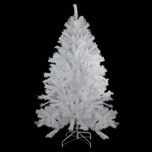 7' Full Icy White Spruce Artificial Christmas Tree - Unlit - IMAGE 1