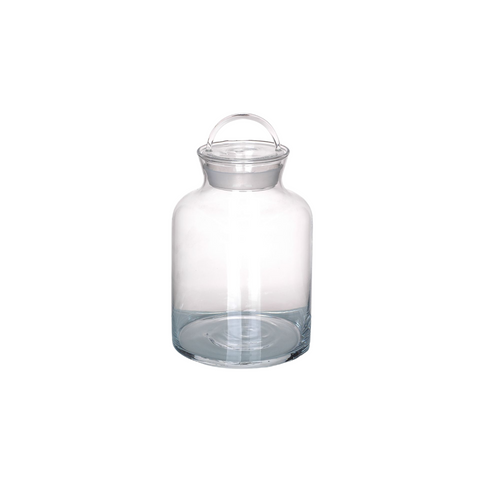 7" Clear Candy Dish Jar with Lid - IMAGE 1