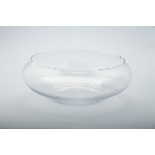 11.5" Clear Glass Serving Bowls Tabletop Decoration - IMAGE 1