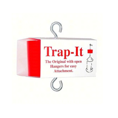 3.5” Red and White Plastic Bulk Trap-It-Ant Trap - IMAGE 1