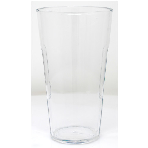 6” Clear Drinkware Stemless Design Pint Glass 16 oz - IMAGE 1