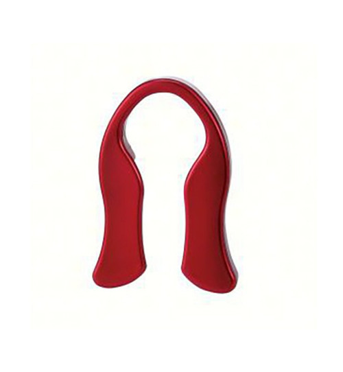 6.75" Red Chrome Color 4 sided cutting action Foil Cutter - IMAGE 1