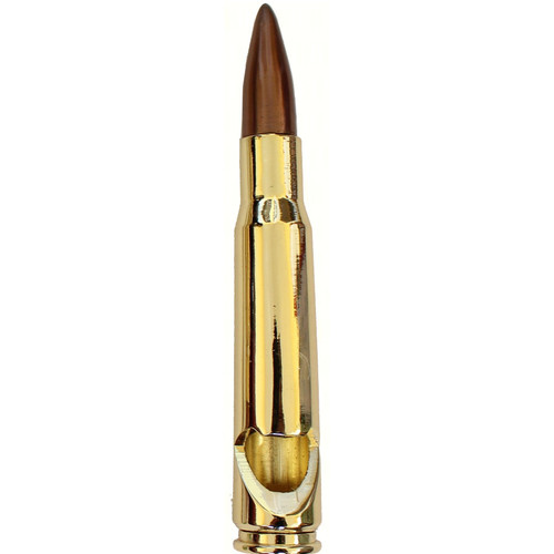 7” Gold Caliber Bullet Bottle Opener - IMAGE 1