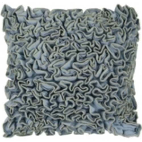 22" Teal Blue and Green Textured Square Throw Pillow Cover - IMAGE 1