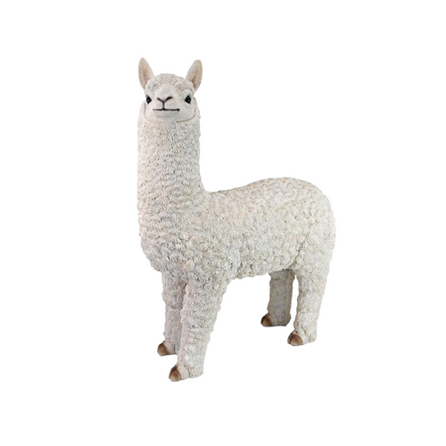24.5" The Apocalypses of Alpaca Large Outdoor garden Statue - IMAGE 1