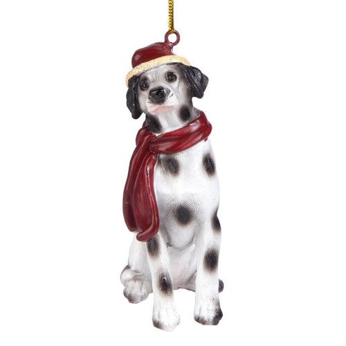 Dalmatian Dog Christmas Ornament - 4" - IMAGE 1