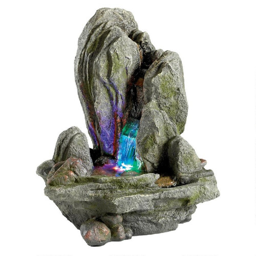 Boulder Falls Cascading Tabletop Fountain - 14" - IMAGE 1