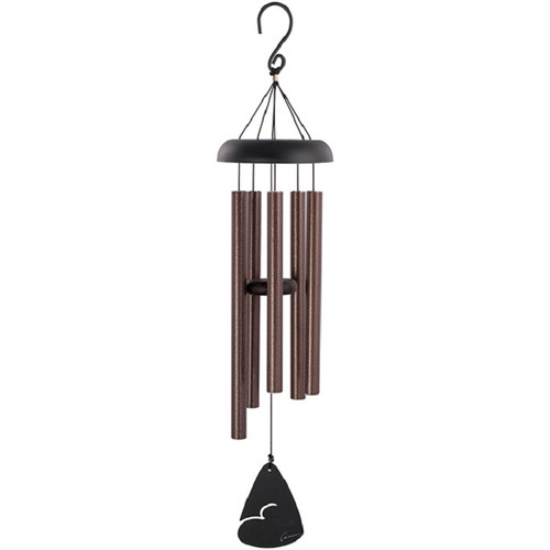 30” Bronze and Black Signature Series Aluminum Wind Chime - IMAGE 1