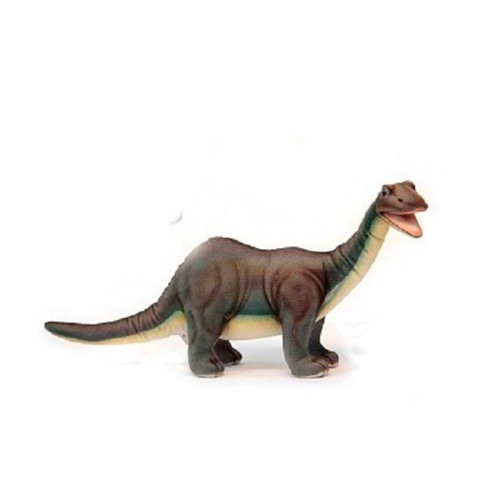 Set of 4 Handcrafted  Brontosaurus Stuffed Animals 17.5" - IMAGE 1