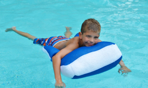 24" Sky Mini Size Float Assistant Swimming Pool Pillow - IMAGE 1