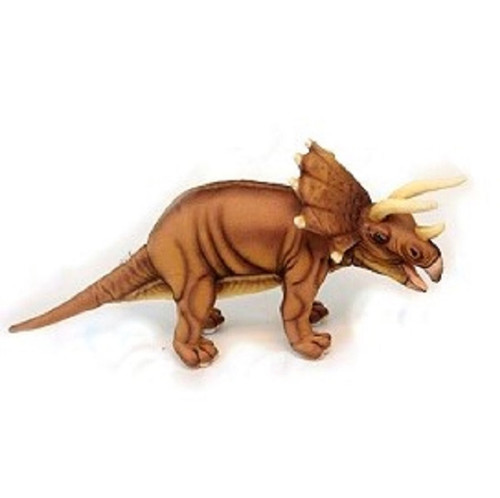 Handcrafted Plush Triceratops Stuffed Animals - 17" - Set of 4 - IMAGE 1