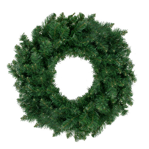 Twin Lakes Fir Artificial Christmas Wreath - 24-Inch, Unlit - IMAGE 1