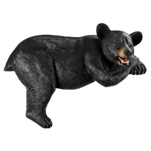 34" Lemont the Lovable Lounger Bear Outdoor Garden Statue - IMAGE 1