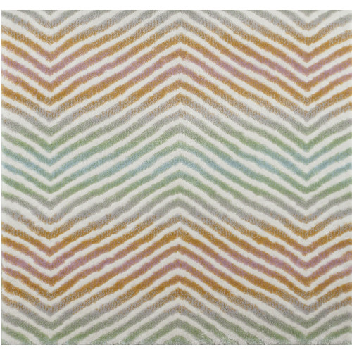 10' Festive Green and Ivory Ultra-Soft Pile Round Polypropylene Area Rug - IMAGE 1