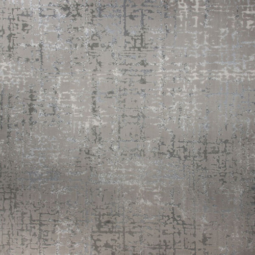 10' x 10' Omega Abstract Design Beige and Ivory Broadloom Square Area Throw Rug - IMAGE 1