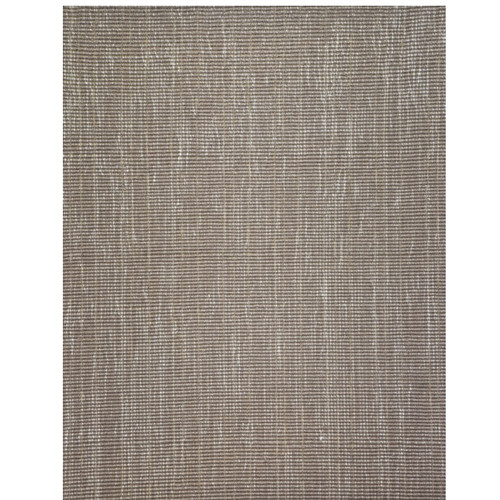 6' Beige and Ivory Broadloom Round Wool Area Throw Rug - IMAGE 1
