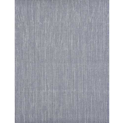 6' x 6' Vancouver Blue and Ivory Ultra-Soft Pile Square Wool Blend Area Rug - IMAGE 1