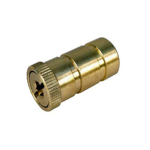 Threaded Gold Anchor for Pool Safety Cover - IMAGE 1