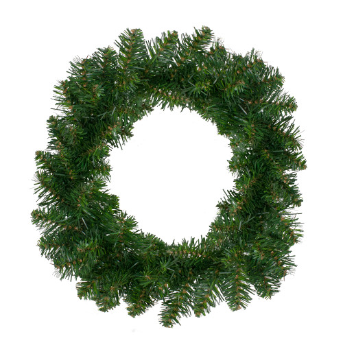 Buffalo Fir Artificial Christmas Wreath, 16"- Unlit - IMAGE 1