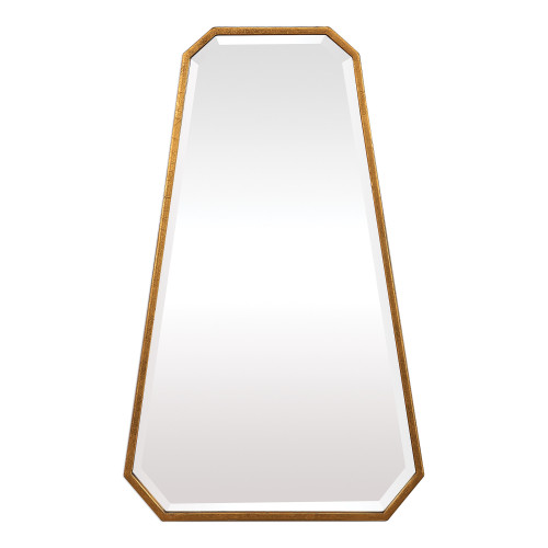 36” Gold Ottone Modern Octagon Mirror - IMAGE 1