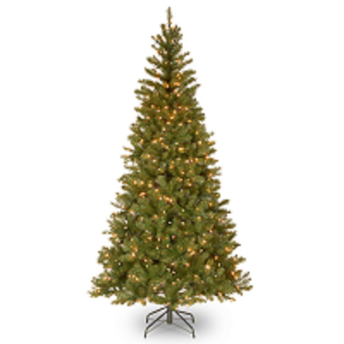 6.5' Pre-Lit Aspen Spruce Artificial Christmas Tree - Clear Lights - IMAGE 1