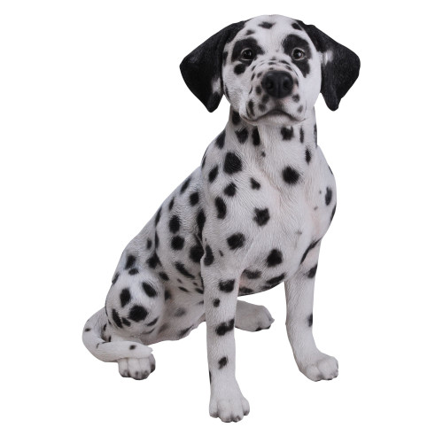 20.5" Sitting Dalmatian Outdoor Garden Statue - IMAGE 1