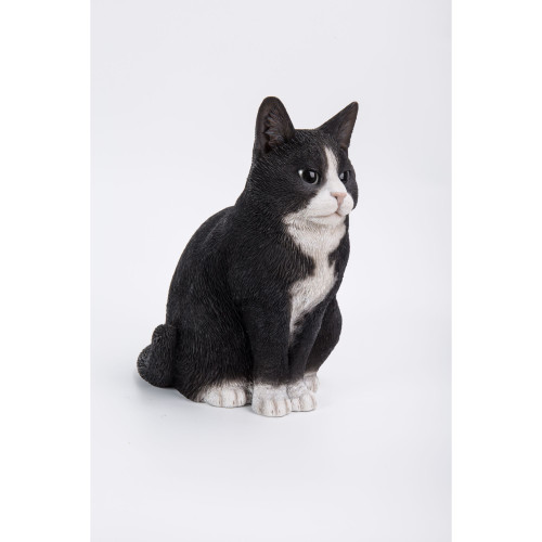 11.5" Sitting Cat Outdoor Garden Statue - IMAGE 1