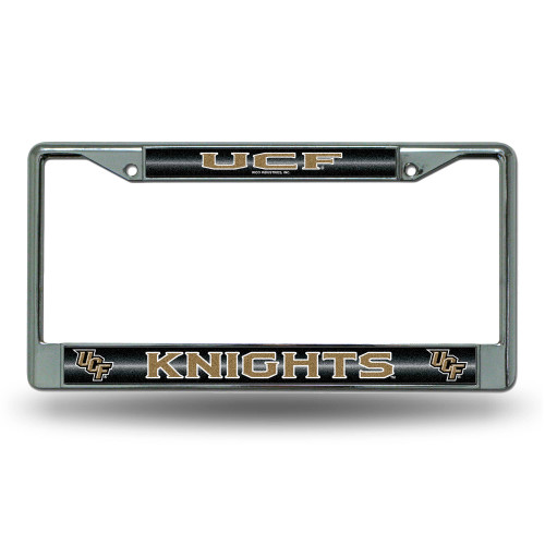 6" x 12" Black and Brown College Central Florida Knights License Plate Cover - IMAGE 1