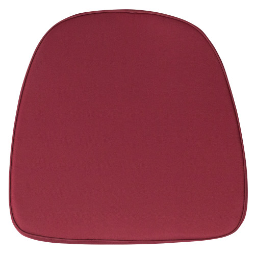 16" Burgundy Red Soft Support Chiavari Chair Cushion - IMAGE 1