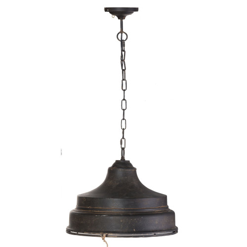 18" Antique Black Traditional Quillon Pendant Chandelier - IMAGE 1
