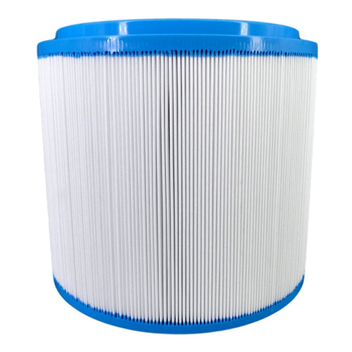 8" White and Blue Filbur APCC7417 FC-1007 Filter Cartridge - IMAGE 1