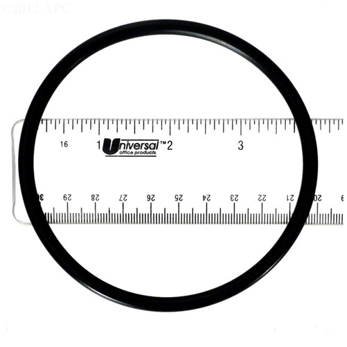 3.75" Black APC APCO2449 R172009 O-Ring for Off-Line Automatic Feeder - IMAGE 1