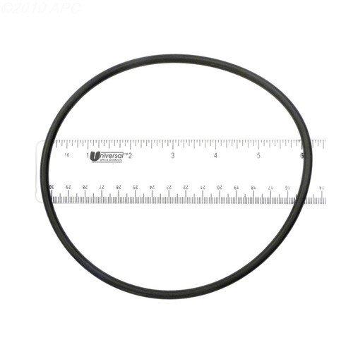 6" Black APCO2162 Rubber O-Ring for Multiport - IMAGE 1
