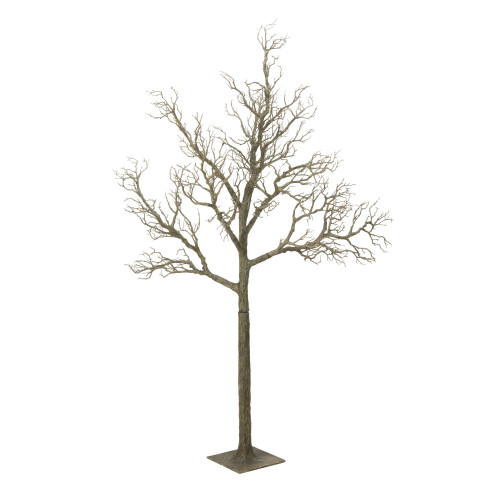 72" Brown and Gray Medium Artificial Deadwood Twig Tree Standing Decor - IMAGE 1