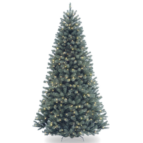 7’ Pre-Lit North Valley Spruce Artificial Christmas Tree - Clear Lights - IMAGE 1