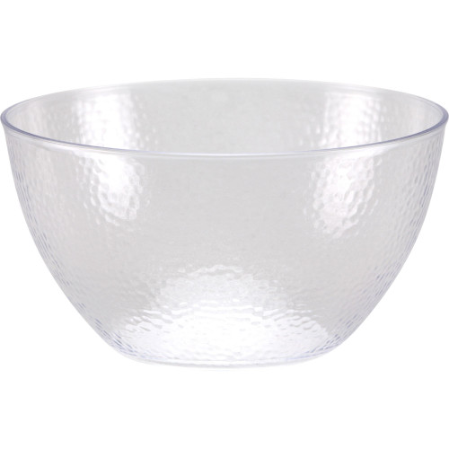 Club Pack of 12 Clear Solid Pebble Bowl 30 oz. - IMAGE 1