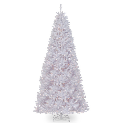 9.75’ Pre-Lit Medium North Valley Spruce Artificial Christmas Tree, Clear Lights - IMAGE 1