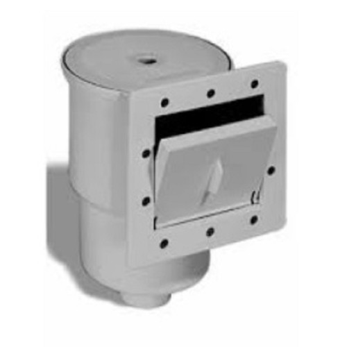 HydroTools Above-Ground Swimming Pool ABS Thru-Wall Skimmer - 11.5" - Gray - IMAGE 1