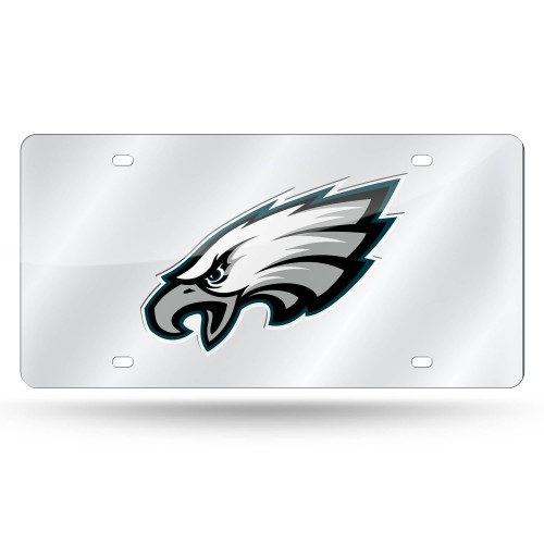 6" x 12" Black and White NFL Philadelphia Eagles Tag - IMAGE 1