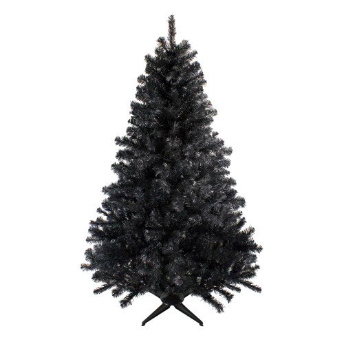 7' Black Colorado Spruce Artificial Christmas Tree - Unlit - IMAGE 1