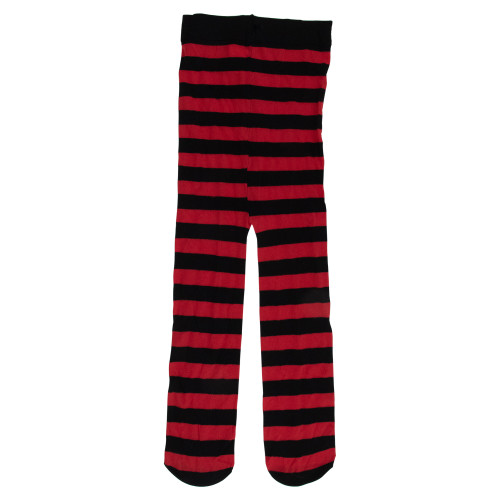 11" Black And Red Halloween Stockings - IMAGE 1