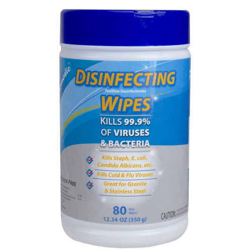 80 Count Promedic Disinfecting Wet Wipes (Case of 24) - IMAGE 1