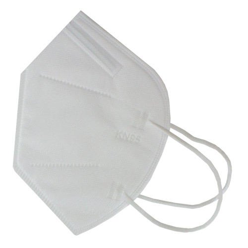 4 Ply Disposable KN95 Face Masks - White - 5ct - IMAGE 1