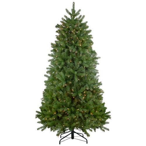 Real Touch™️ Full Pre-Lit Palisades Fir Artificial Christmas Tree - 6.5' - Clear Lights - IMAGE 1