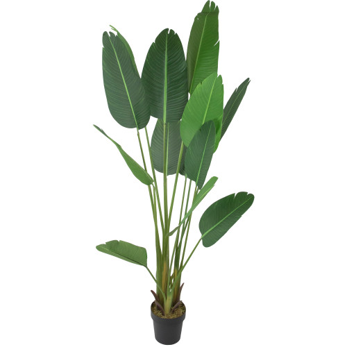 70" Artificial Green Travellers Palm Tree - IMAGE 1