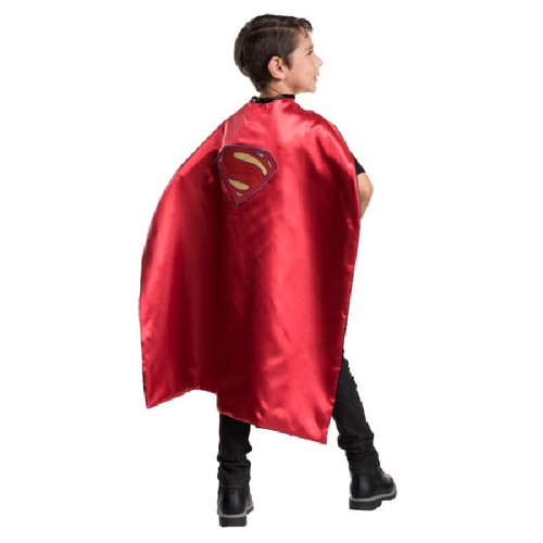 Reversible Batman Superman Cape Boys Halloween Costume with Batman Mask - IMAGE 1