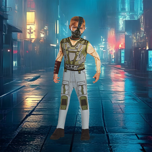 The Dark Knight Rises Bane Boy's Halloween Costume- Small - IMAGE 1